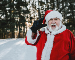 Charles Belair, Barry’s Bay, age 77. Charles brings the Christmas
spirit to his Barry’s Bay community every day of the year.