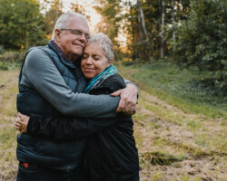 Terry and Patrice Walsh, Killaloe. Ages: Terry 74, Patrice 69. Terry and Patrice are at the homestead where they raised their family.