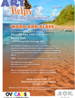 Art Helps Wood And Glass Poster