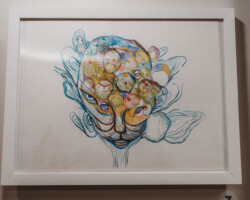 Megan Spencer | Watercolour and Ink | This artwork is not for sale. Multitudes, 2025 artwork by Megan Spencer